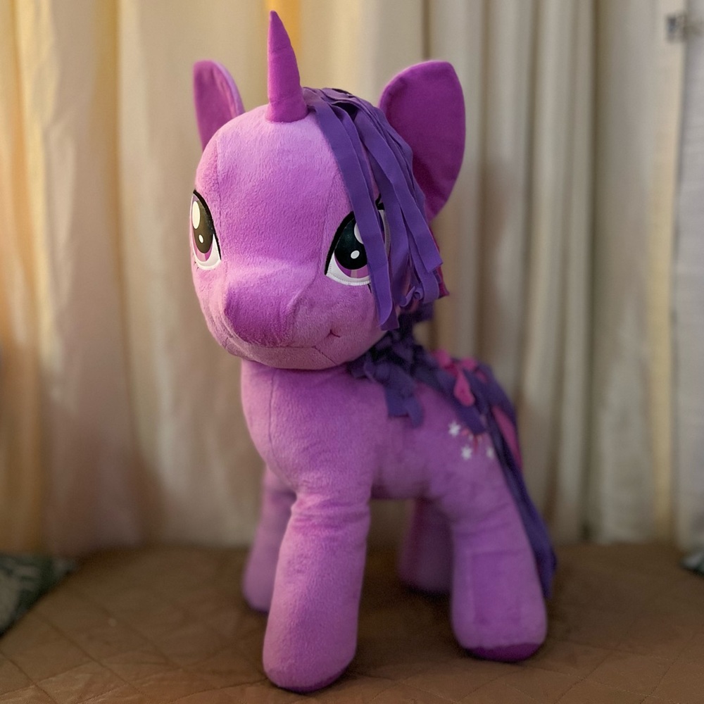 SOLD Twilight Sparkle MLP Funrise Hasbro Large Plush 20”